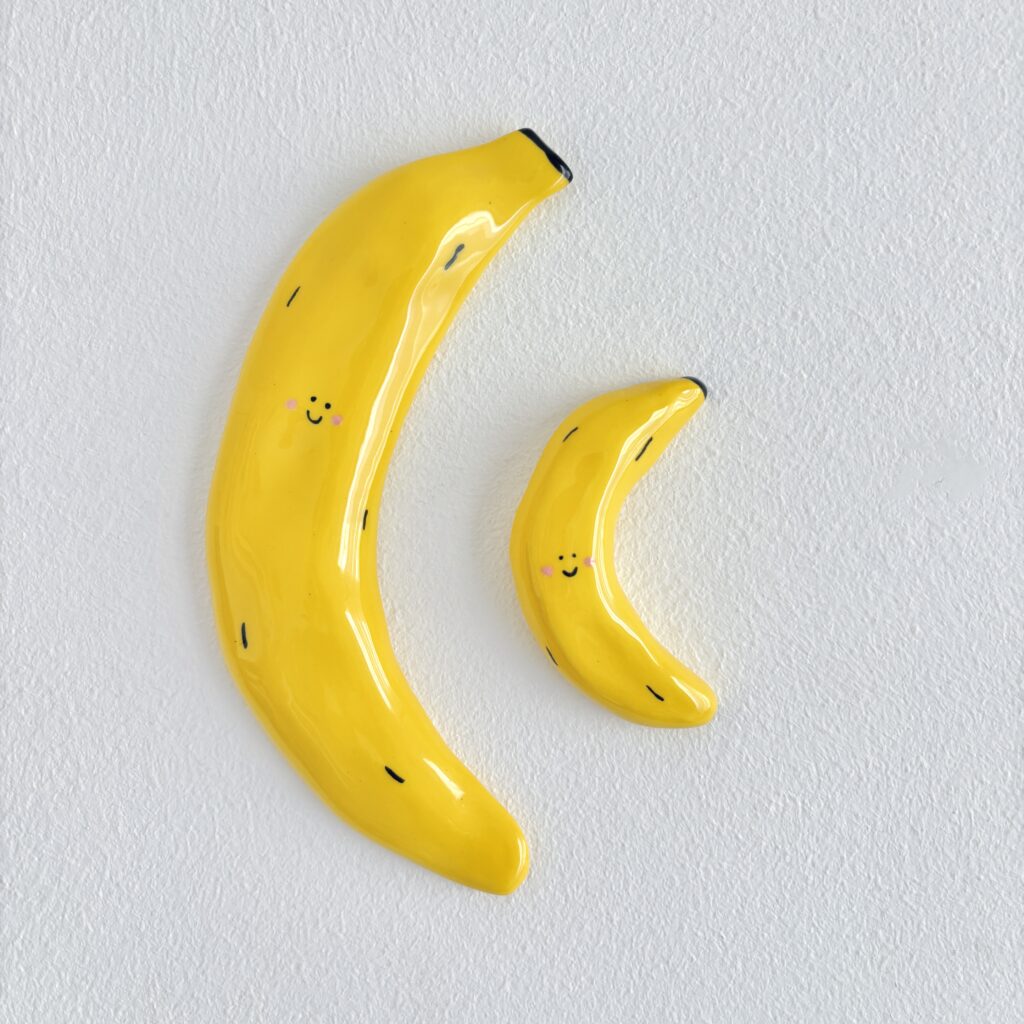 Adorno de pared Banana