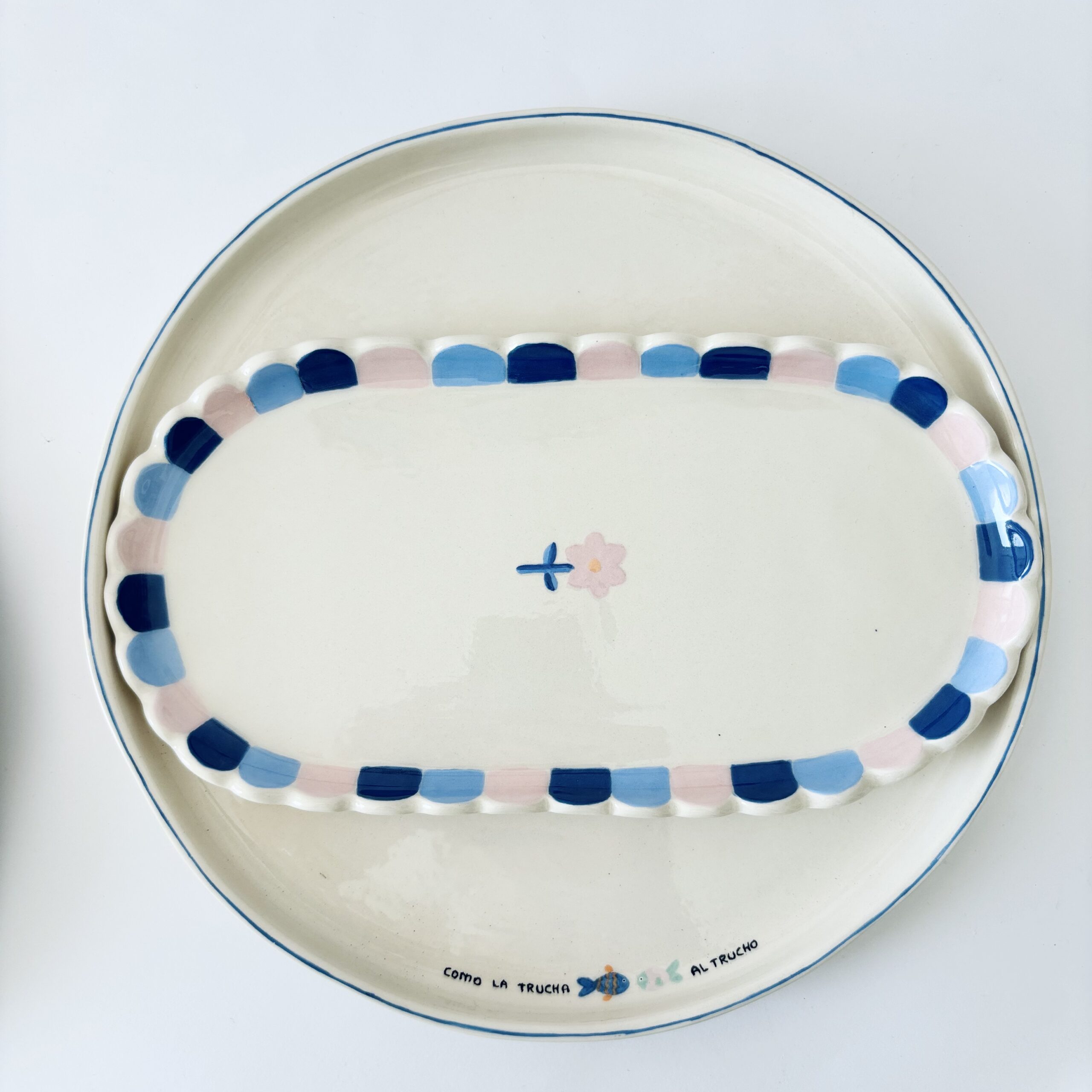 Plato pétalos - Imagen 2